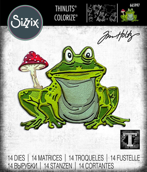 Sizzix Thinlits Dies By Tim Holtz 14/Pkg, Myron Colorize