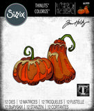 Sizzix Thinlits Dies By Tim Holtz 12/Pkg, Pumpkin Duo Colorize