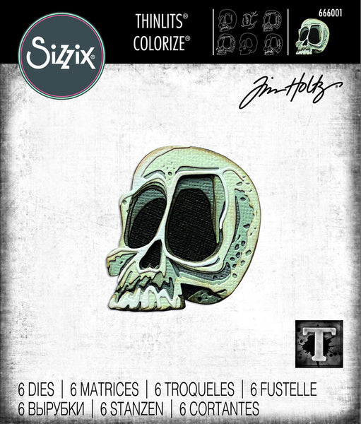Sizzix Thinlits Dies By Tim Holtz 6/Pkg, Spencer Colorize
