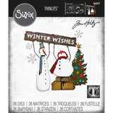 Sizzix Thinlits Dies By Tim Holtz 26/Pkg, Twig & Stump (26 pcs)
