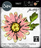 Sizzix Thinlits Dies By Tim Holtz 7/Pkg, Blossom