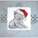 Stampendous, 6"x6" Cling Stamps, Winter Blizzard