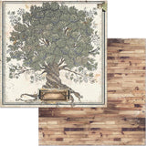 Once Upon A Lifetime, Double-Sided Cardstock 12"X12", Family Tree
