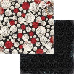 Land Of Wonder Double-Sided Cardstock 12"X12", Flowers