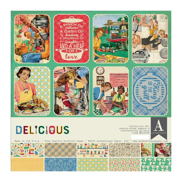 Authentique Collection Kit 12"X12", Delicious