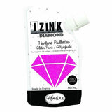 Aladine IZINK Diamond Glitter Paint 80ml, Rose Peche (Peach)