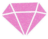 Aladine IZINK Diamond Glitter Paint 80ml, Rose Poudre (Light Pink)