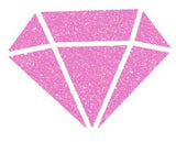 Aladine IZINK Diamond Glitter Paint 80ml, Rose Poudre (Light Pink)