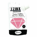 Aladine IZINK Diamond Glitter Paint 80ml, Rose Poudre (Light Pink)