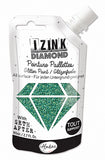 Aladine IZINK Diamond Glitter Paint 80ml, Blue Azure