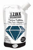 Aladine IZINK Diamond Glitter Paint 80ml, Beautiful Blue