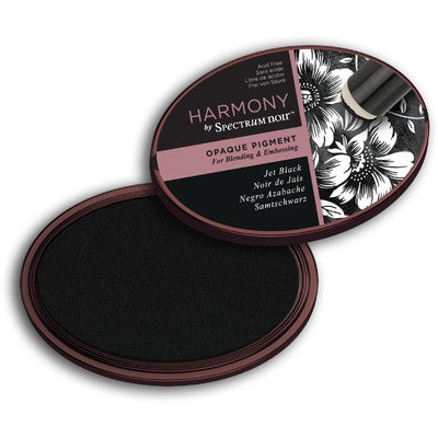 Crafter's Companion, Harmony by Spectrium Noir,  Opaque Pigment Ink Pad, Jet Black