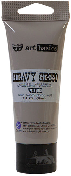 Prima, Finnabair Art Basics Heavy Gesso 2oz, White