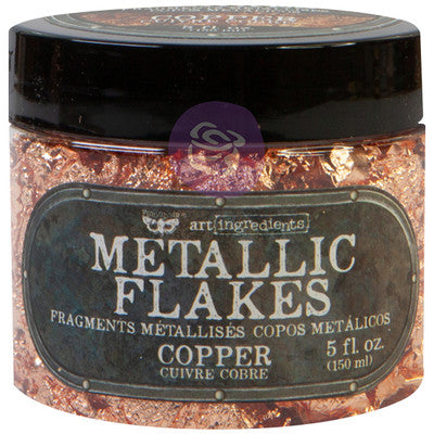 Finnabair Art Ingredients Metal Flakes 150ml, Copper