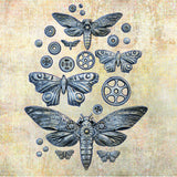 Prima, Finnabair Decor Moulds 5"X8", Mecha Moth