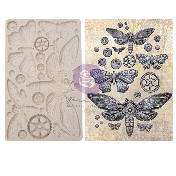 Prima, Finnabair Decor Moulds 5"X8", Mecha Moth