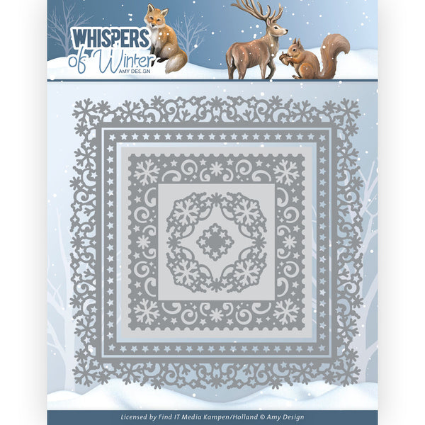 Amy Design, Whispers Of Winter, Dies, Winter Square
