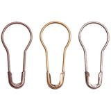 Tim Holtz Idea-Ology Metal Loop Pins 1" 24/Pkg, Antique Nickel, Brass & Copper