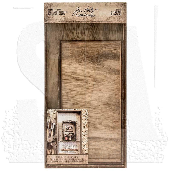 Advantus - Tim Holtz, Idea-ologies, Vignette Tray - Scrapbooking Fairies
