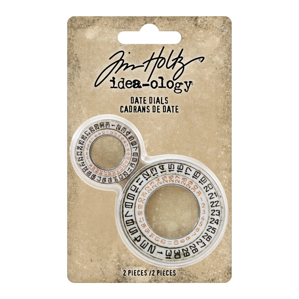 Tim Holtz Idea-Ology Metal Date Dials