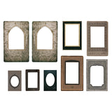 Tim Holtz Idea-Ology Layers & Baseboard Frames 27/Pkg, Halloween