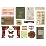Tim Holtz Idea-Ology Layers & Baseboard Frames 27/Pkg, Halloween