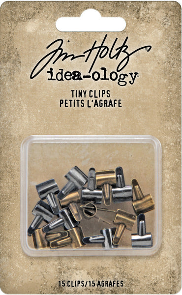 Tim Holtz Idea-Ology, Tiny Clips 15/Pkg (TH94025)