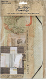 Tim Holtz, Idea-Ology Travel Folio, Folio, Notebook & Plastic Band