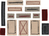 Tim Holtz, Idea-Ology Stitched Scraps 14/Pkg