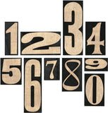 Tim Holtz Idea-Ology, Number Blocks 10/Pkg