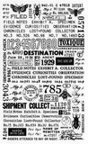 Tim Holtz Idea-Ology, Remnant Rubs Rub-Ons, 4.75"X7.75", 2/Pkg, Specimen (TH94047)