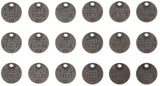Tim Holtz, Idea-Ology Metal Quote Tokens 18/Pkg, Halloween