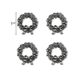 Tim Holtz Idea-Ology Metal Adornments 4/Pkg, Christmas (TH94300)