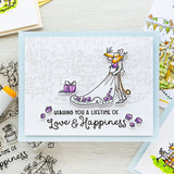 Colorado Craft Company Clear Stamps 6"X8" & Dies Combo, by Anita Jeram, Happily Ever After