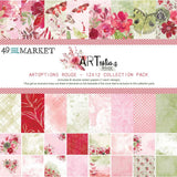 49 And Market Collection Pack 12"X12", Artoptions Rouge