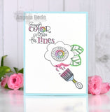 Impression Obsession, Cling Stamps, Paintbrush