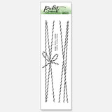 Picket Fence Studios 4"X4" Clear Stamp Set, Baker's Twine