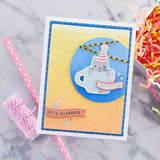 Spellbinders, Embossing Folder from the Birthday Celebrations Collection, Party Spots