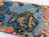 Stencil Girl, Boho Fish, 9"x12" Stencil, Designed by Gwen Lafleur