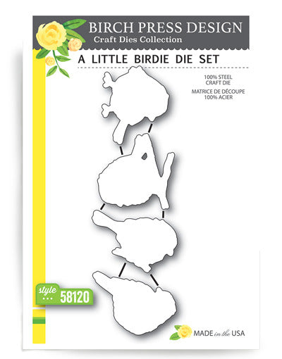 Birch Press Design, Die, A Little Birdie Set