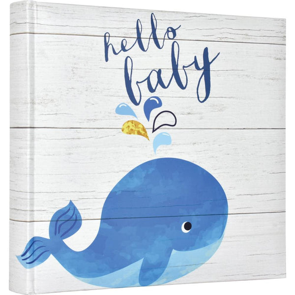 MBI 2-Up Photo Album 9.5"X8.5", Blue Whale