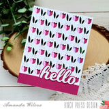 Birch Press Design, Die, Hello Topper