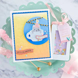 Spellbinders, Embossing Folder from the Birthday Celebrations Collection, Party Spots
