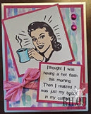 Riley & Company, Rubber Stamps, Boobs In My Coffee