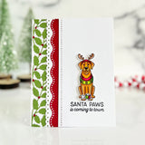 Spellbinders Stamps & Die Cutting Set, Christmas Pups (SDS-178)