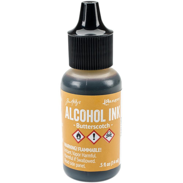 Tim Holtz Alcohol Ink .5oz, Butterscotch