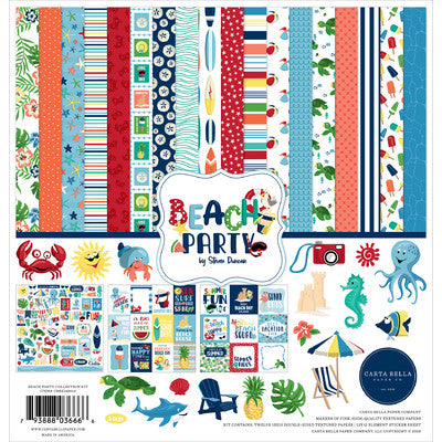Echo Park Collection Kit 12"X12", Beach Party