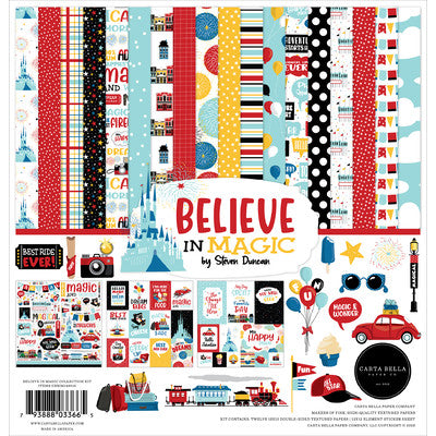 Carta Bella Collection Kit 12"X12", Believe In Magic