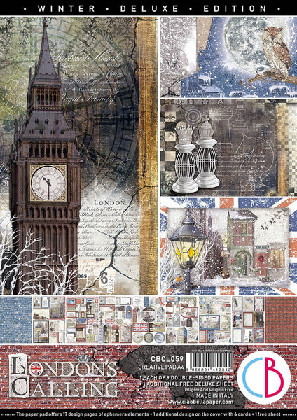 Ciao Bella A4 Creative Pad, London's Calling *Deluxe Edition*