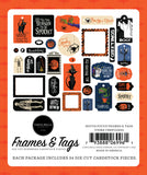 Carta Bella Cardstock Ephemera 33/Pkg, Frames & Tags, Hocus Pocus